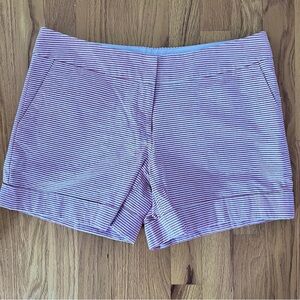 🆕 The Limited Outback Red Tan & Red Striped Shorts - Size 8